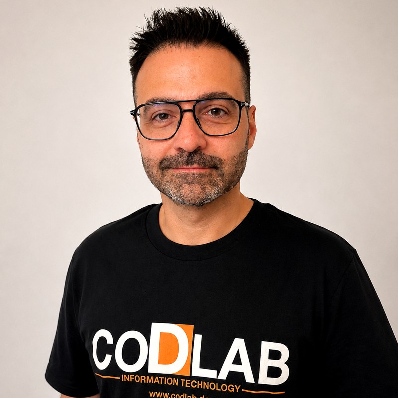 Davide D’Antoni — Sales Engineer bei CODLAB Regensburg